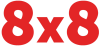 8×8